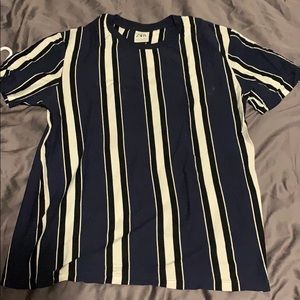 Zara striped short sleeve tee